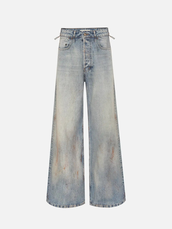 IN.K II Authentic Women Wideleg Jean - Ember Indigo - Jeans PANTOLON