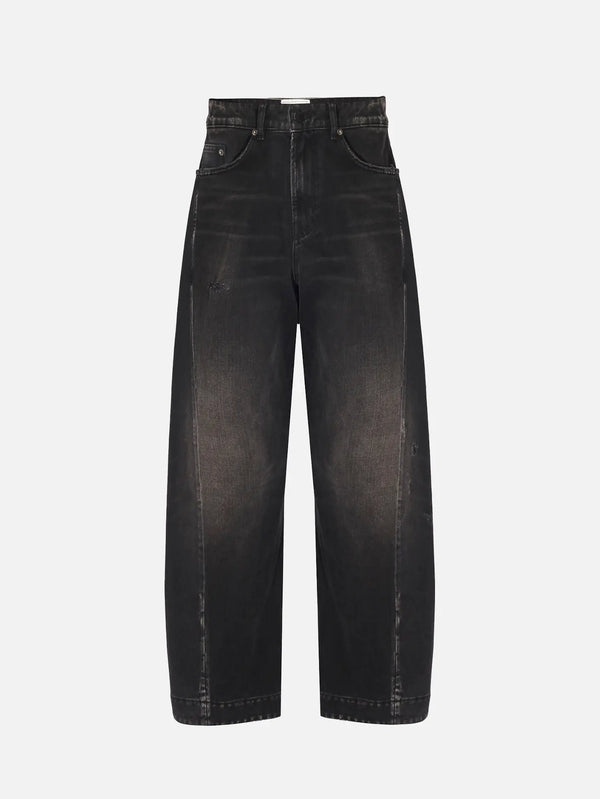 IN.K II Twistline Loosefit Jean - Black - Jeans PANTOLON