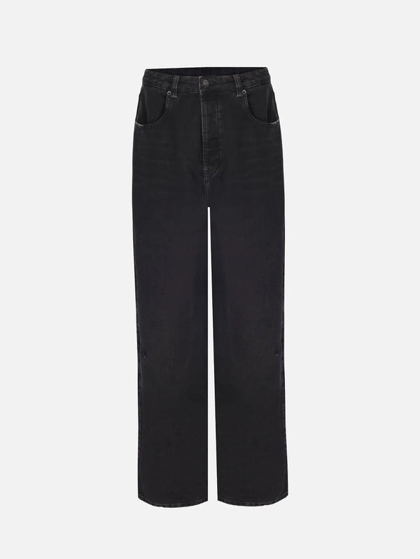 IN.K II Baggy Fit Jeans - Black - Jeans PANTOLON