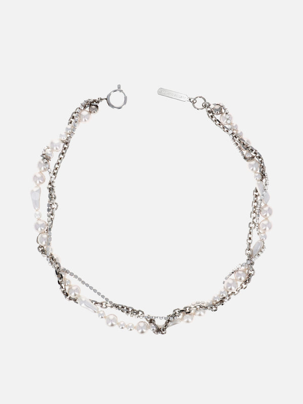 JUSTINE CLENQUET - KOLYE - Taylor Choker - Palladium - shopi go'da!.