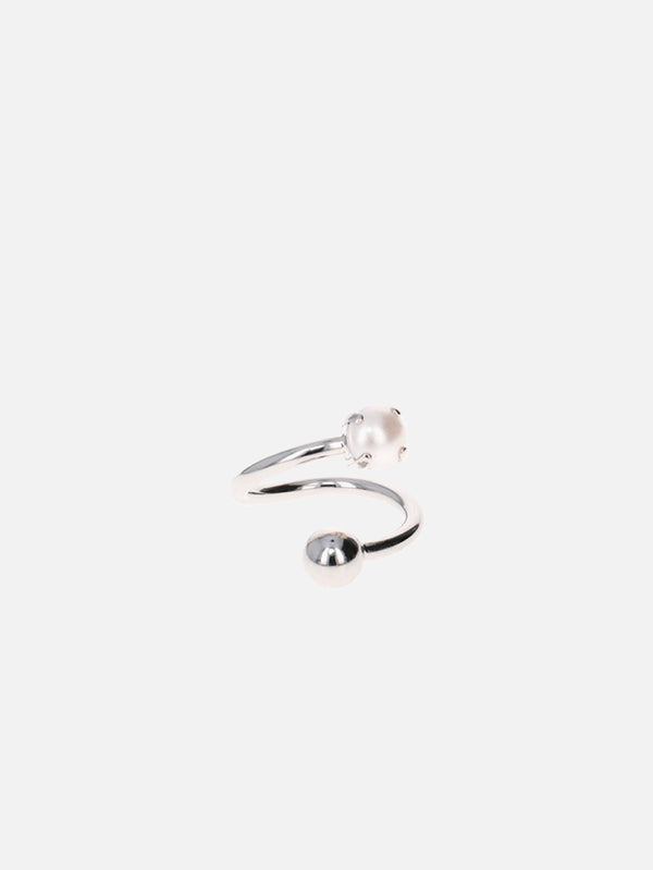 JUSTINE CLENQUET - YÜZÜK - Coco Ring - Palladium - shopi go'da!.