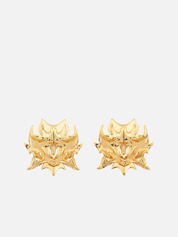KAIZENEN - KÜPE - Morph Earrings - Gold - shopi go'da!.