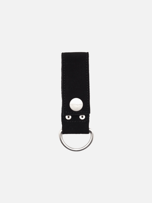 CARHARTT WIP, Suede Keyholder - Black, ANAHTARLIK, shopi go'da!