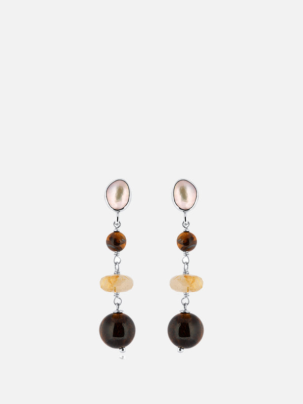 DESIGNED BY BE-ST, Kum Gülü Küpe, KÜPE, shopi go'da!