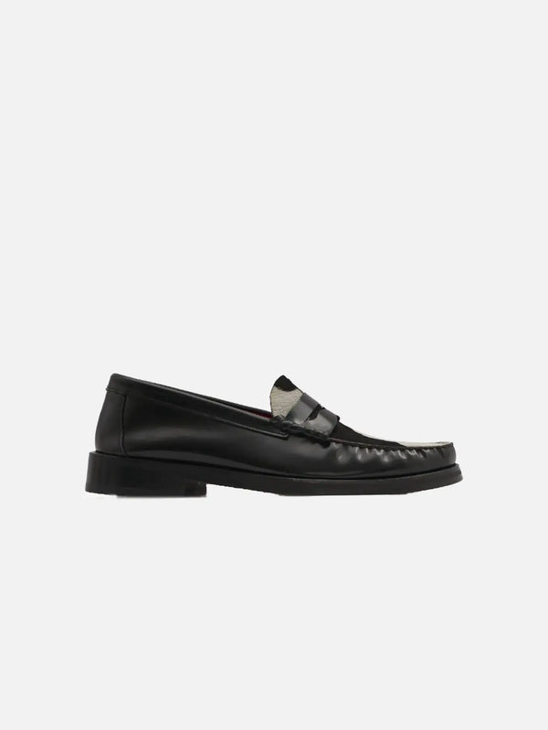 KUNDURA NO:5 Penny Loafer - Siyah/Tay - Flats AYAKKABI