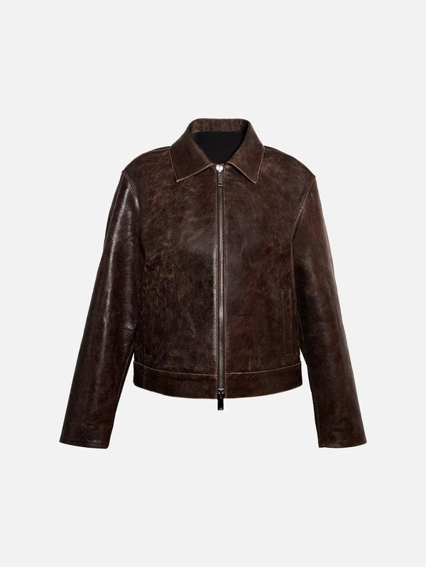 KUNDURA 50's Ceket No.2 W - Kahverengi - Coats & Jackets CEKET