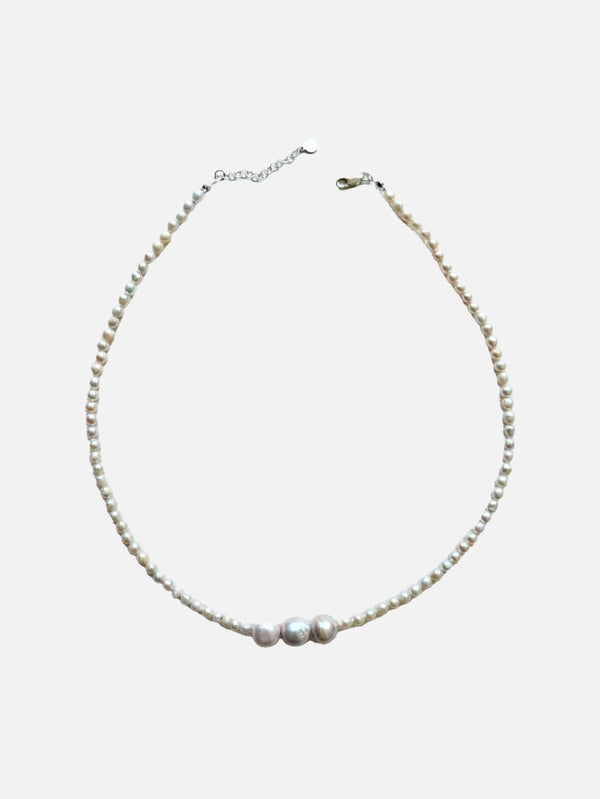 L'ATELIER DES PERLES - KOLYE - Douceur Barok İncili Gümüş Kolye - shopi go'da!.