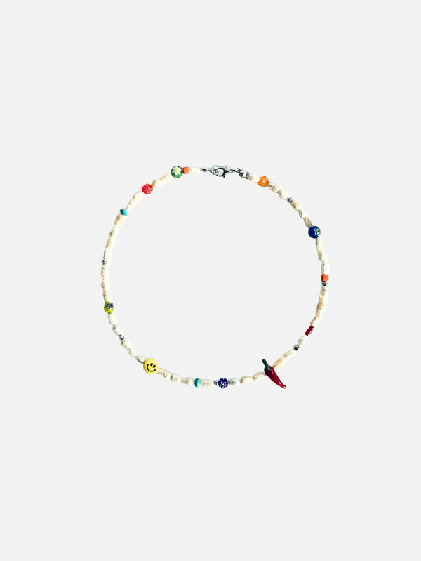 L'ATELIER DES PERLES Karma Barok İncili ve Murano Boncuklu Kolye - Uncategorized KOLYE