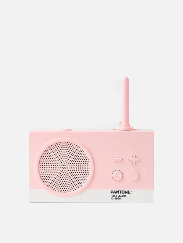 LEXON Lexon x Pantone Tykho 3 Bletooth Hoparlör ve Radyo Açık Pembe - Speakers KABLOSUZ HOPARLÖR