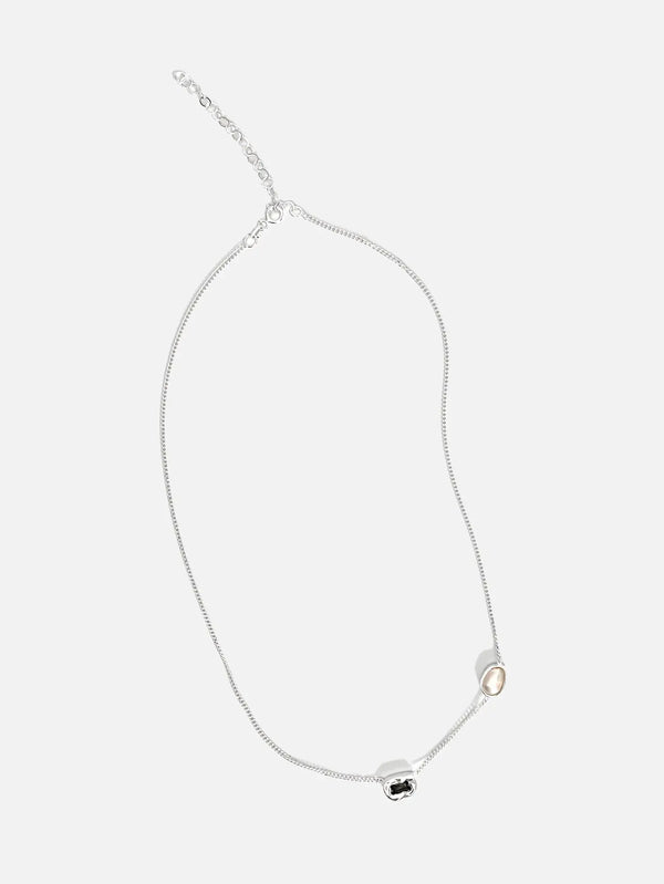 MAGOA STUDIO Palama Necklace - Silver - Necklaces KOLYE