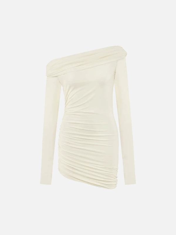 MANAS STUDIO Kaia Dress - Cream - Uncategorized ELBİSE