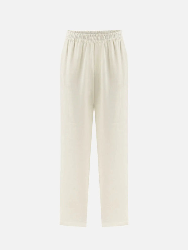MANAS STUDIO Soren Pants - Ecru - Uncategorized PANTOLON