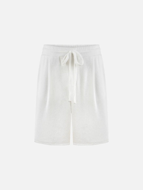 MANAS STUDIO Zyra Shorts - Ecru - Uncategorized ŞORT
