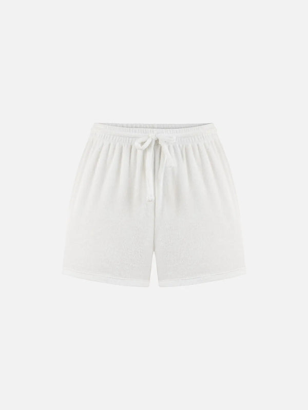 MANAS STUDIO Syra Shorts - Ecru - Uncategorized ŞORT