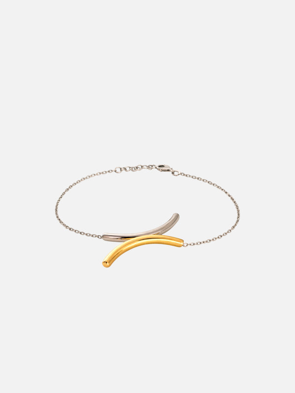 MAREE - BİLEKLİK - Merge Bracelet - Silver/Gold - shopi go'da!.