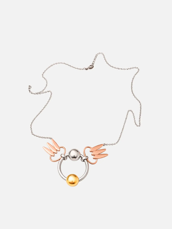 MAREE Breeze Necklace - Silver/Gold/Rose - Necklaces KOLYE