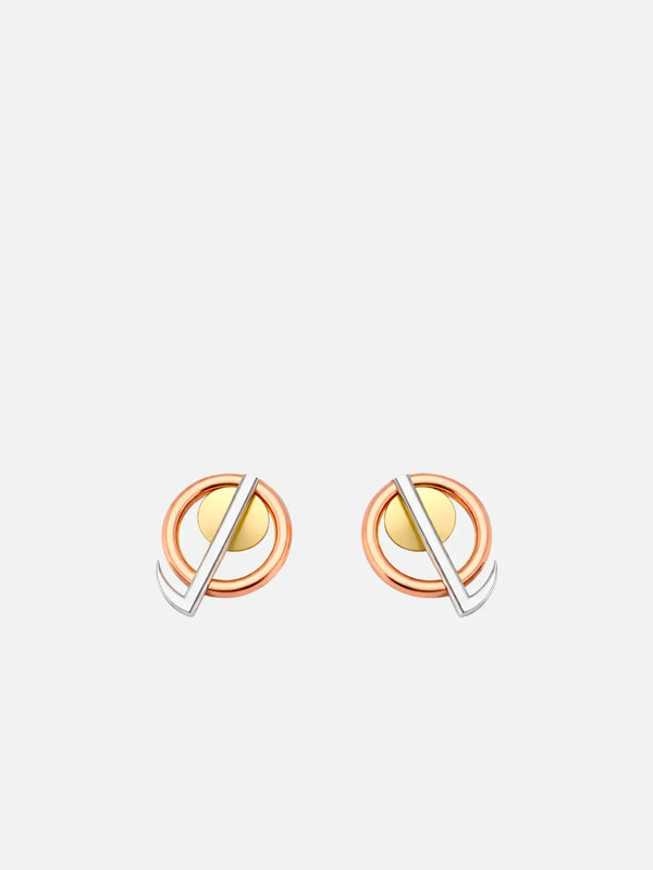 MAREE Fiona Earrings - Silver/Gold/Rose - Earrings KÜPE