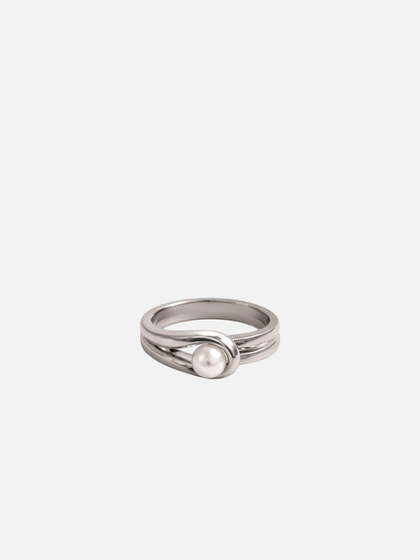 MAREE - YÜZÜK - Borderline Ring - Silver - shopi go'da!.