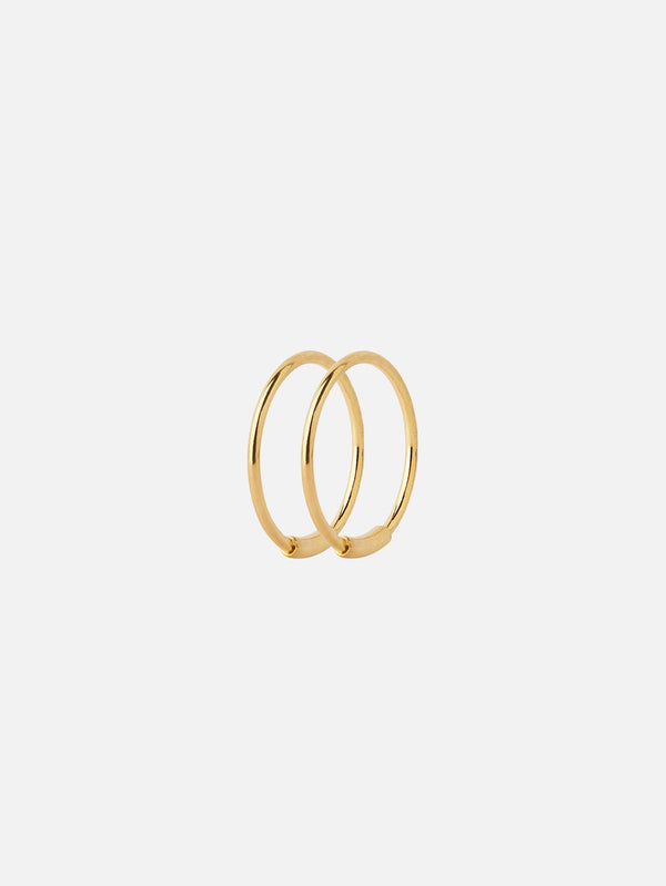 MARIA BLACK - KÜPE - Basic Hoop - Gold 12 - shopi go'da!.