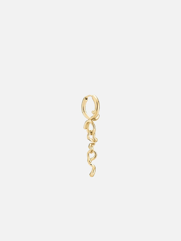 MARIA BLACK Curtain Crust Earring - Gold - Earrings KÜPE