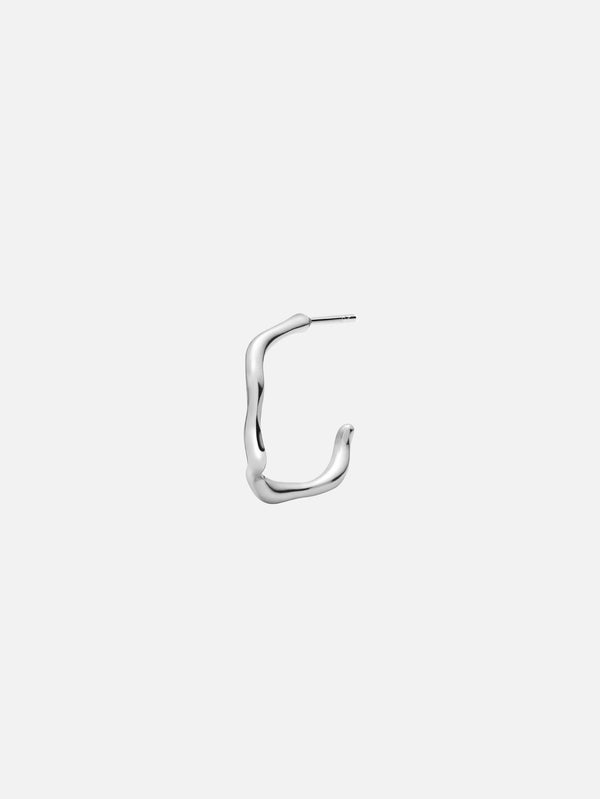 MARIA BLACK - KÜPE - Branch Hoop - Silver - shopi go'da!.