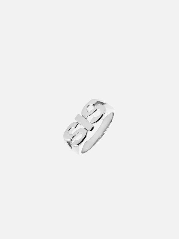 MARIA BLACK - YÜZÜK - Sis Ring - Silver - shopi go'da!.