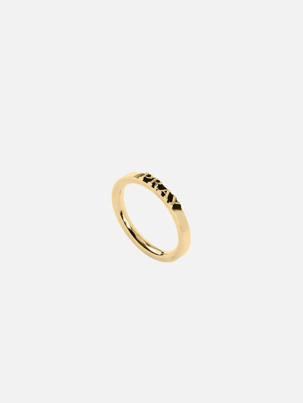 MARTYRE Pray For Us - Gold Vermeil - Rings YÜZÜK