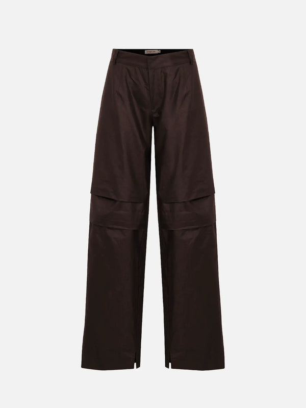 MI MAGIC LOVE Mimi Cargo Trousers - Brown - Uncategorized PANTOLON