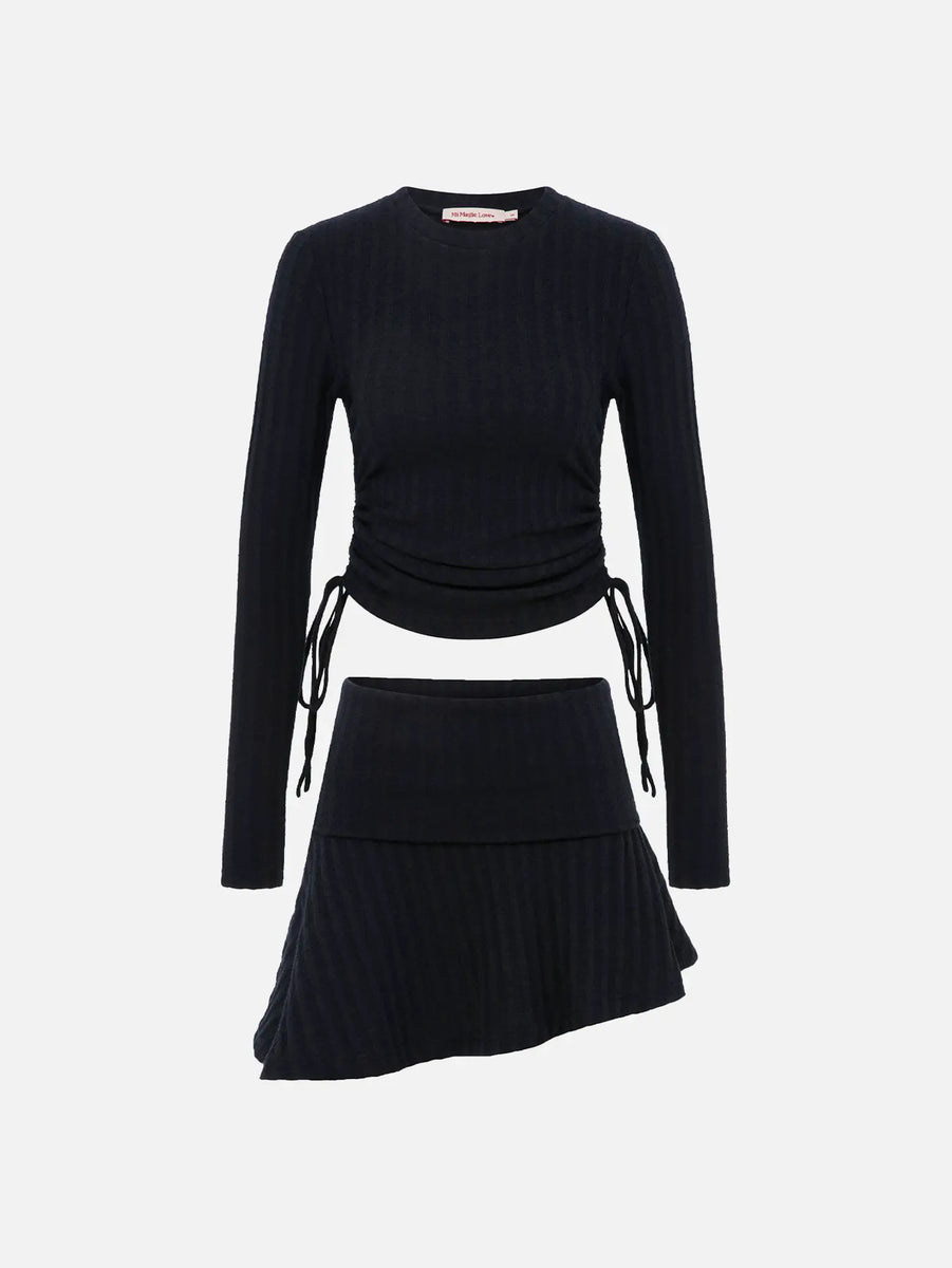 Marlene Set - Navy Blue