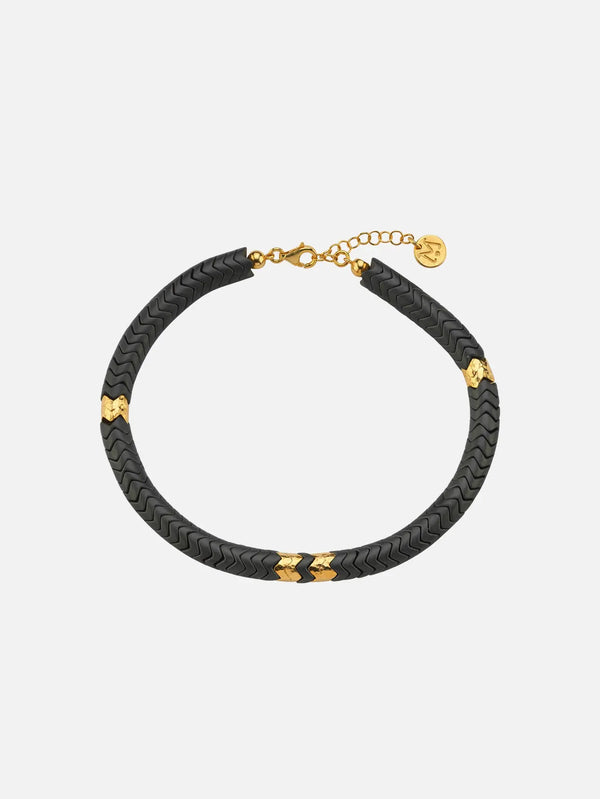 MICHAEL'S Karma Hematite Bracelet - Bracelets BİLEKLİK