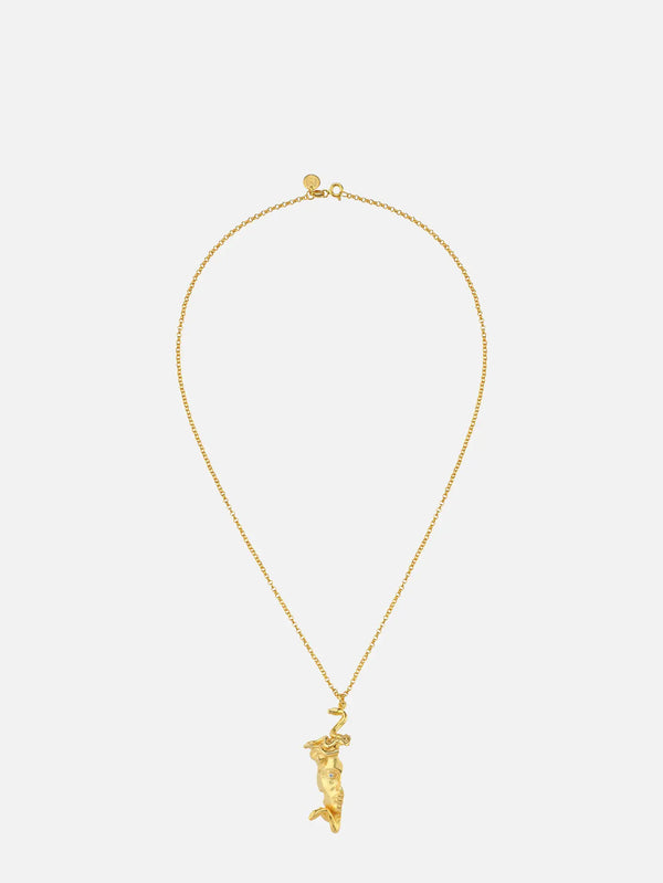 MICHAEL'S Half Gaze of Medusa Chain Necklace - Uncategorized KOLYE