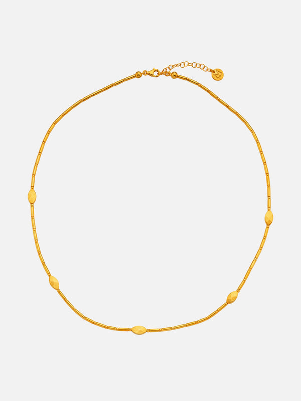 MICHAEL'S - KOLYE - Pomegranate Seeds Solid Necklace - shopi go'da!.