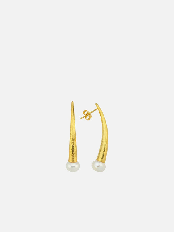 MICHAEL'S Satyr's Horn Stud Küpe - Earrings KÜPE
