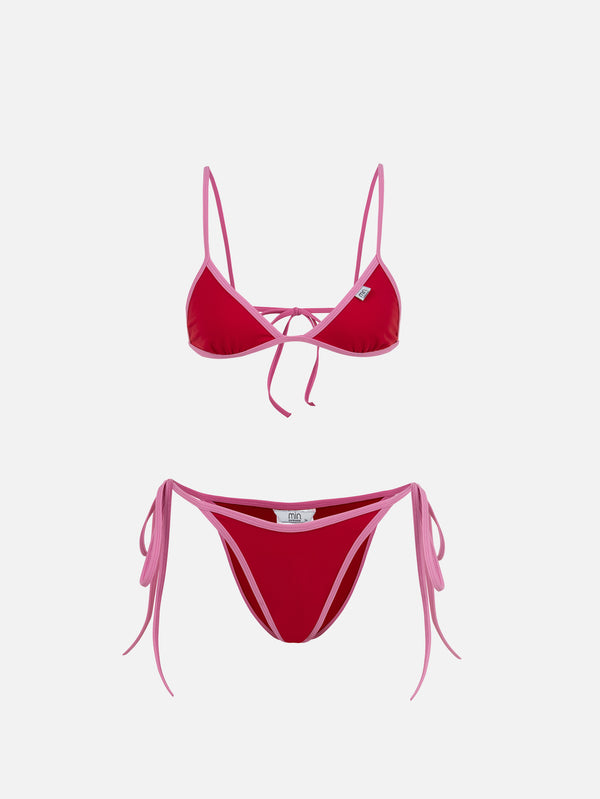 MIN SWIMWEAR - BİKİNİ ALTI - Everytime Üçgen Bikini Altı - Kırmızı - shopi go'da!.