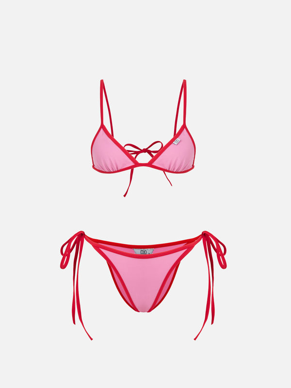 MIN SWIMWEAR - BİKİNİ ALTI - Everytime Üçgen Bikini Altı - Pembe - shopi go'da!.