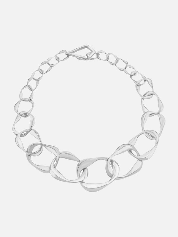 MISHKA - KOLYE - Aura Necklace - Silver - shopi go'da!.