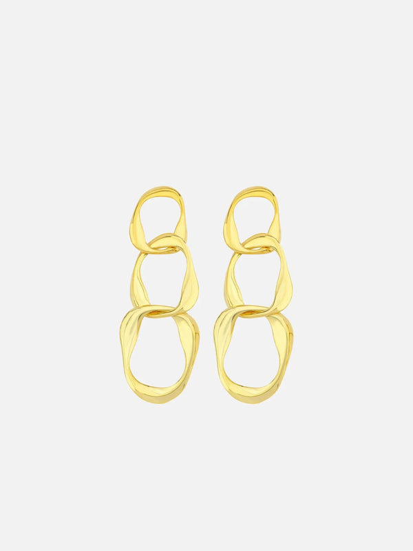 MISHKA Aura Earring - Gold - Earrings KÜPE