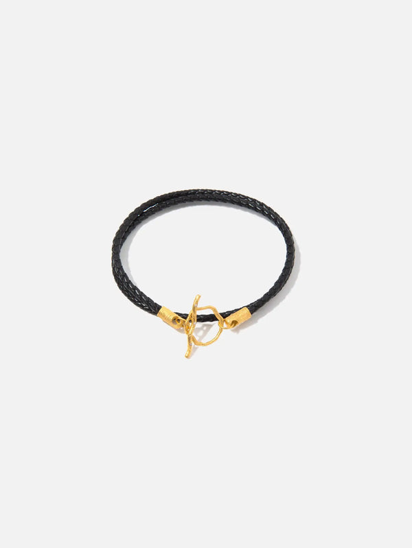 MONAPETRA Pırlantalı Deri Bileklik - Bracelets BİLEKLİK