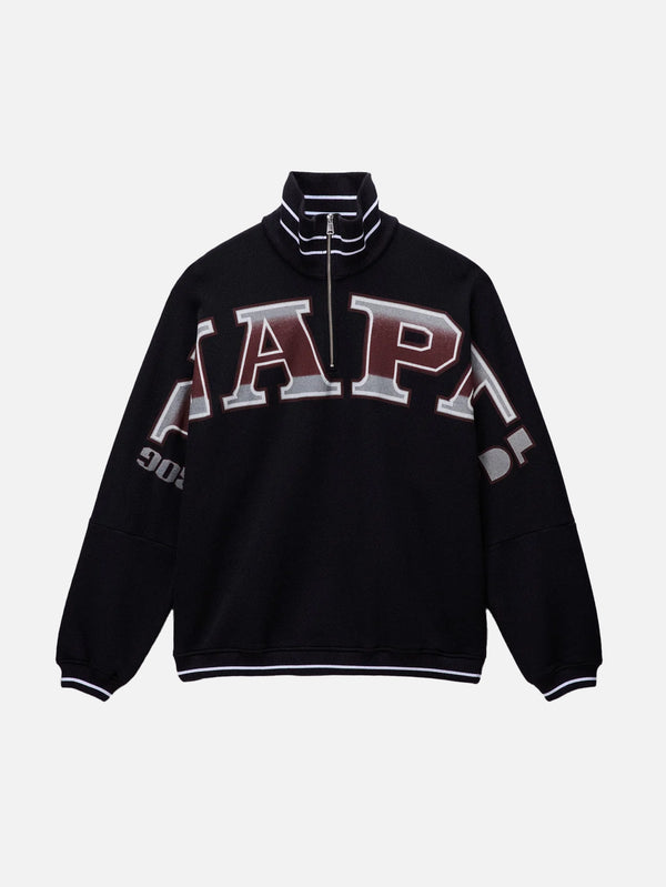 NAPAPIJRI - SWEATSHIRT - PDF x Napapijri French Terry Sweatshirt - Black Beauty - shopi go'da!.
