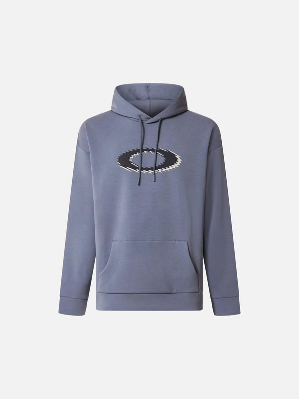 OAKLEY New Retro Fleece Hoodie 1.7 - Mist Blue - Uncategorized SWEATSHIRT