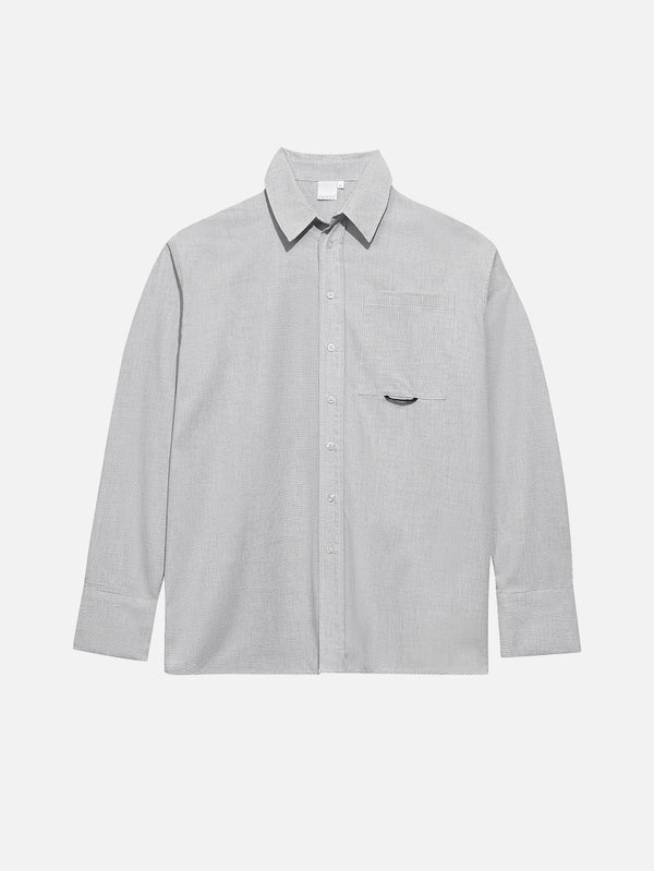 NENNI, Oxford Cotton Shirt - White, GÖMLEK, shopi go'da!