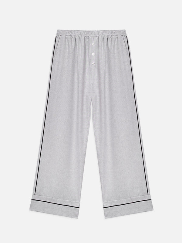 NENNI, Oxford Cotton Pants - White, PANTOLON, shopi go'da!
