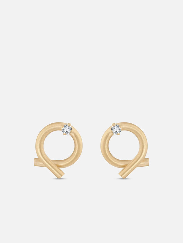 PANGHIA Timeless Loop Earrings - Gold - Earrings KÜPE