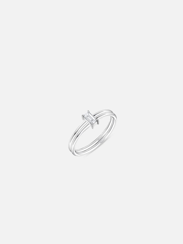 PANGHIA Linea Ring - White Gold - Rings YÜZÜK