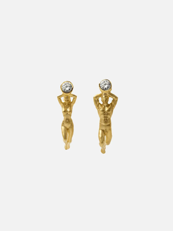 PIA YULI SAN FRANCISCO Daphne and Apollo Earrings - Gold - Earrings KÜPE