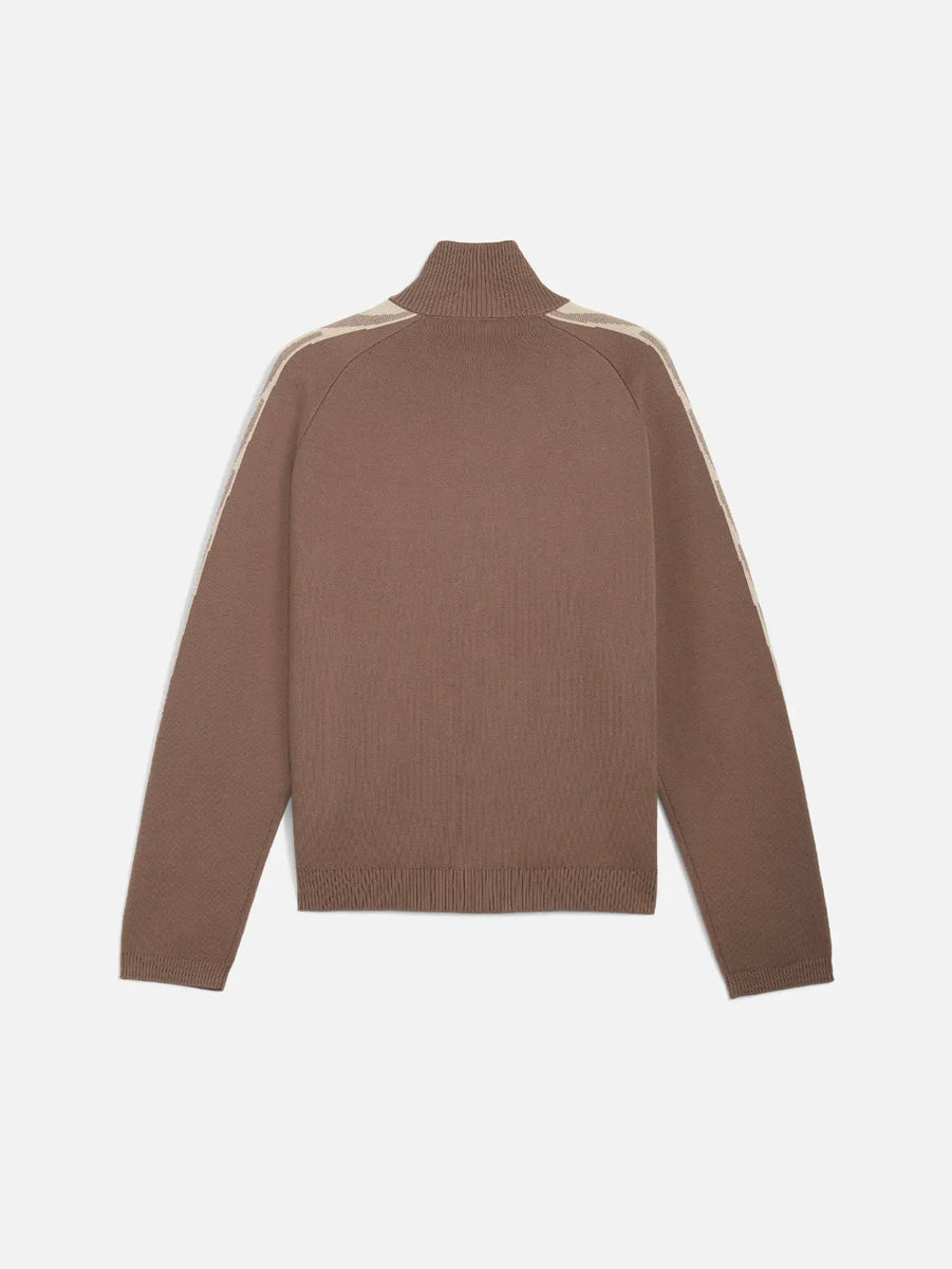 PUMA Represent x Puma T7 Knit Jacket - Pine Bark 63254396 - Hızlı