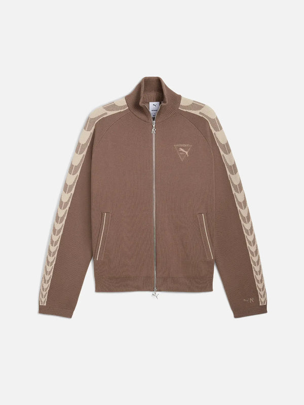 PUMA Represent x Puma T7 Knit Jacket - Pine Bark - Uncategorized CEKET