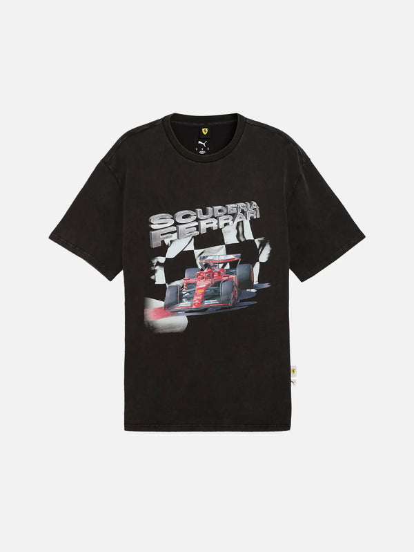 PUMA Ferrari Sportswear Graphic Tee II - Black - Uncategorized T-SHIRT