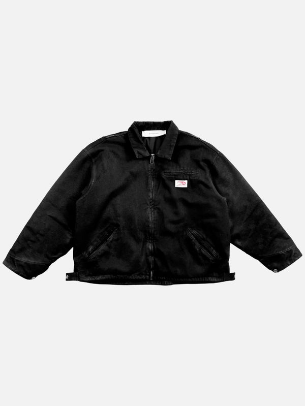 QUITEOFTEN - CEKET - Work Jacket - Jet Black - shopi go'da!.