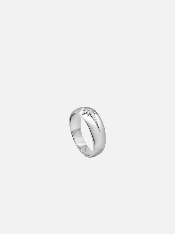 RAFTAF - YÜZÜK - North Star Ring - Sterling Silver - shopi go'da!.